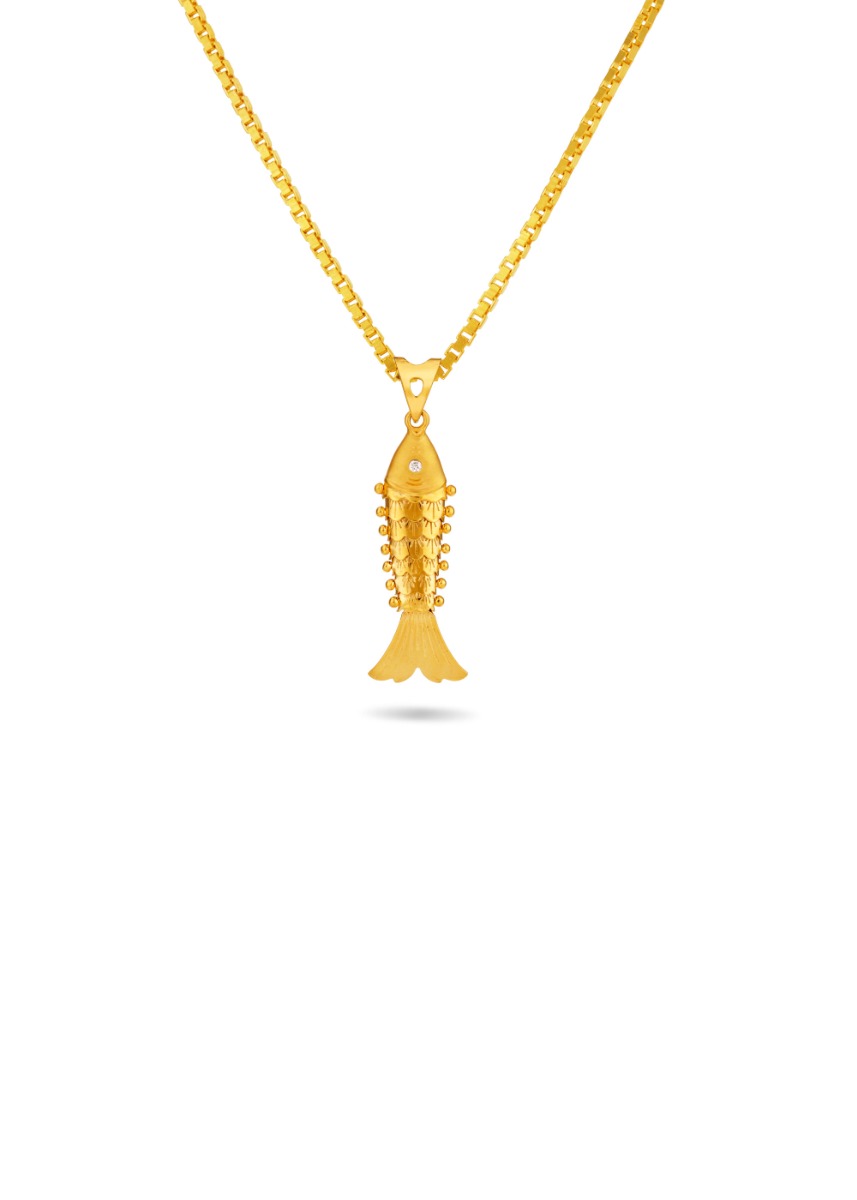 Aquatic Spirit Fish Pendant
