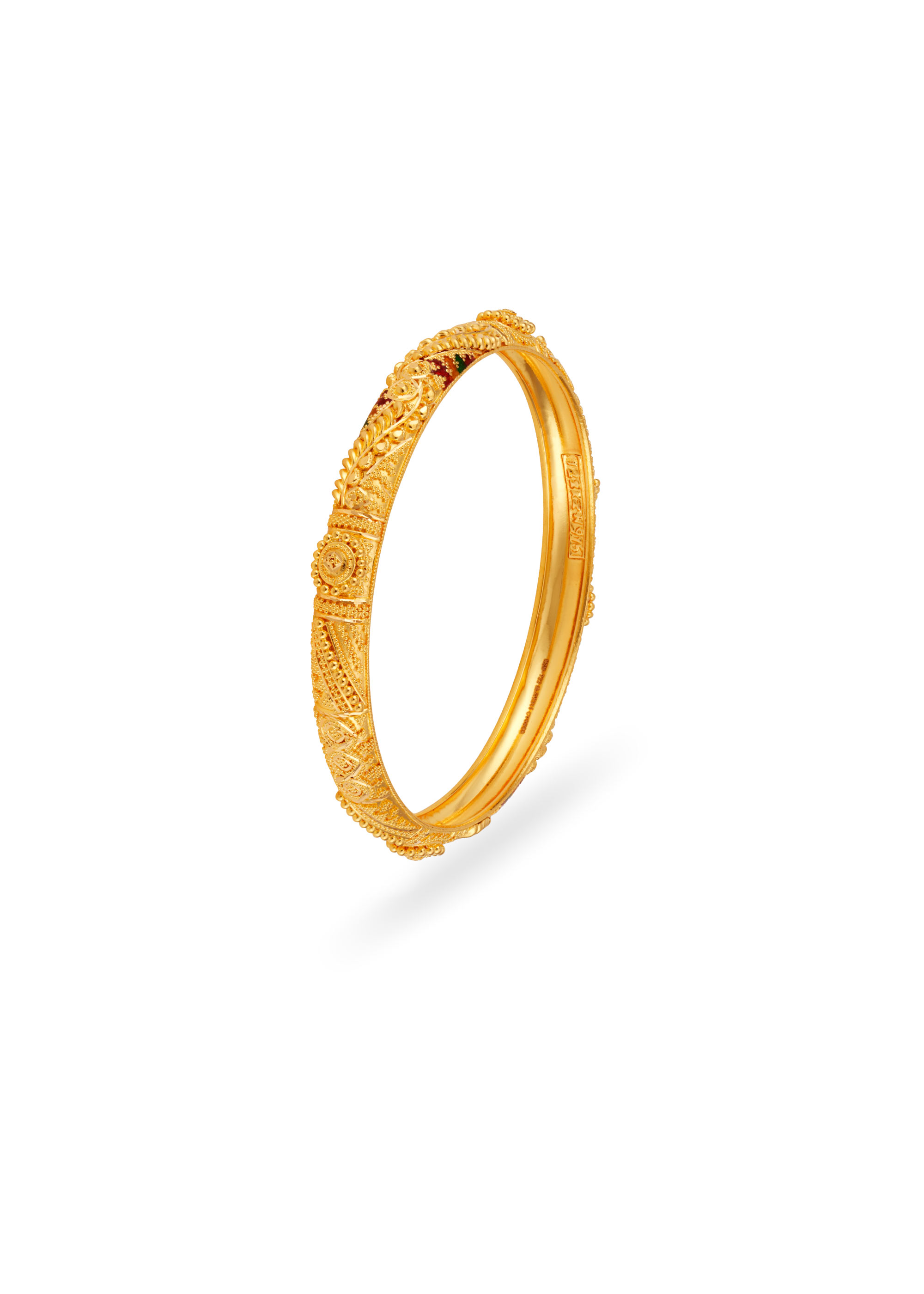 Minimalist Elegance Half-Round Kada Bangle