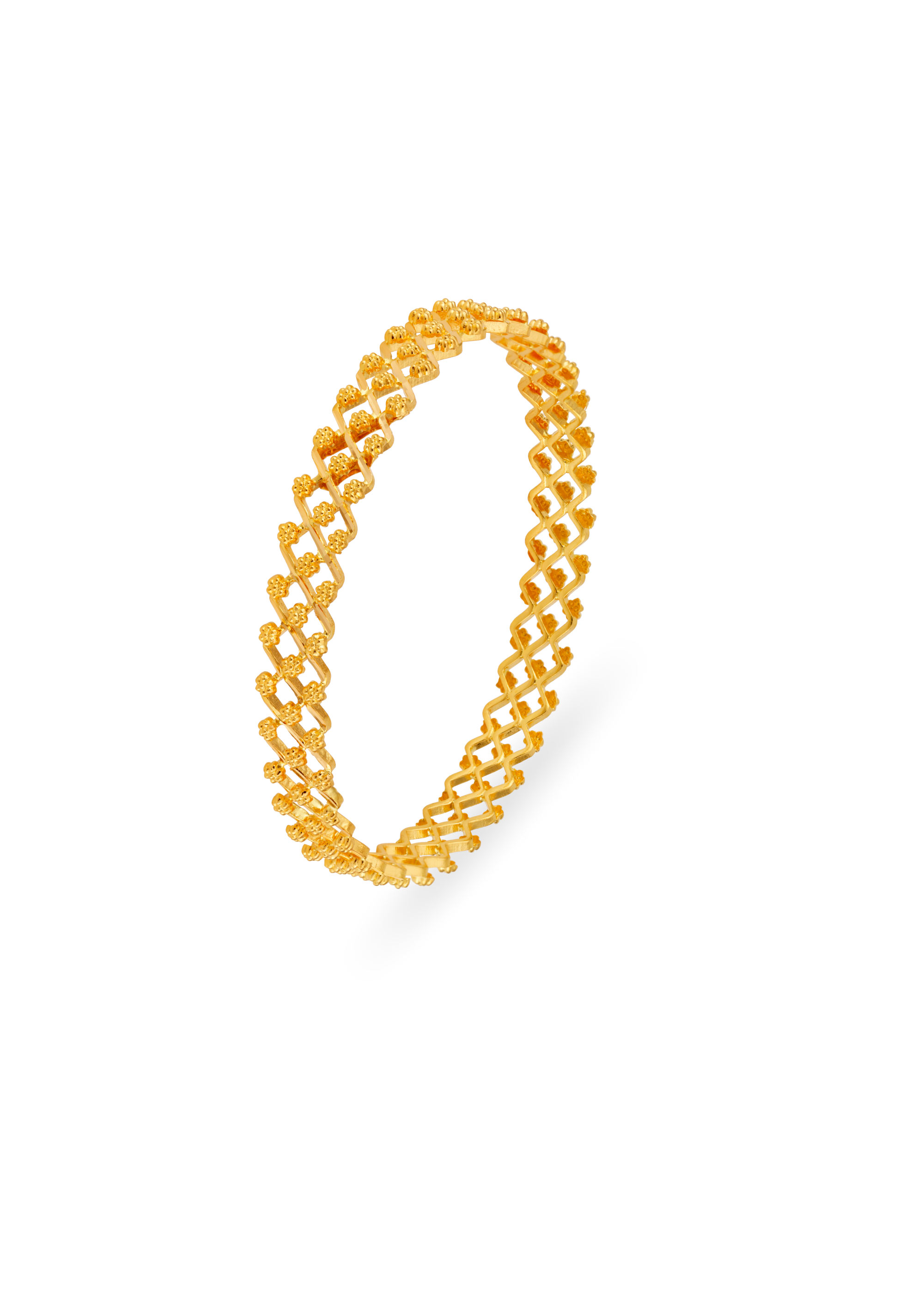 Modern Round Elegance Bangle