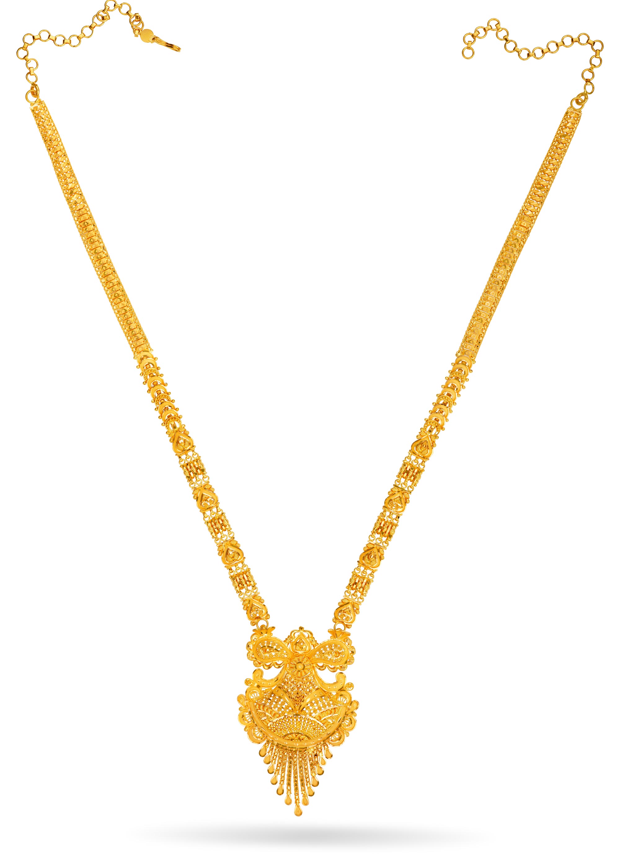 Elegant Belt Model Long Necklace