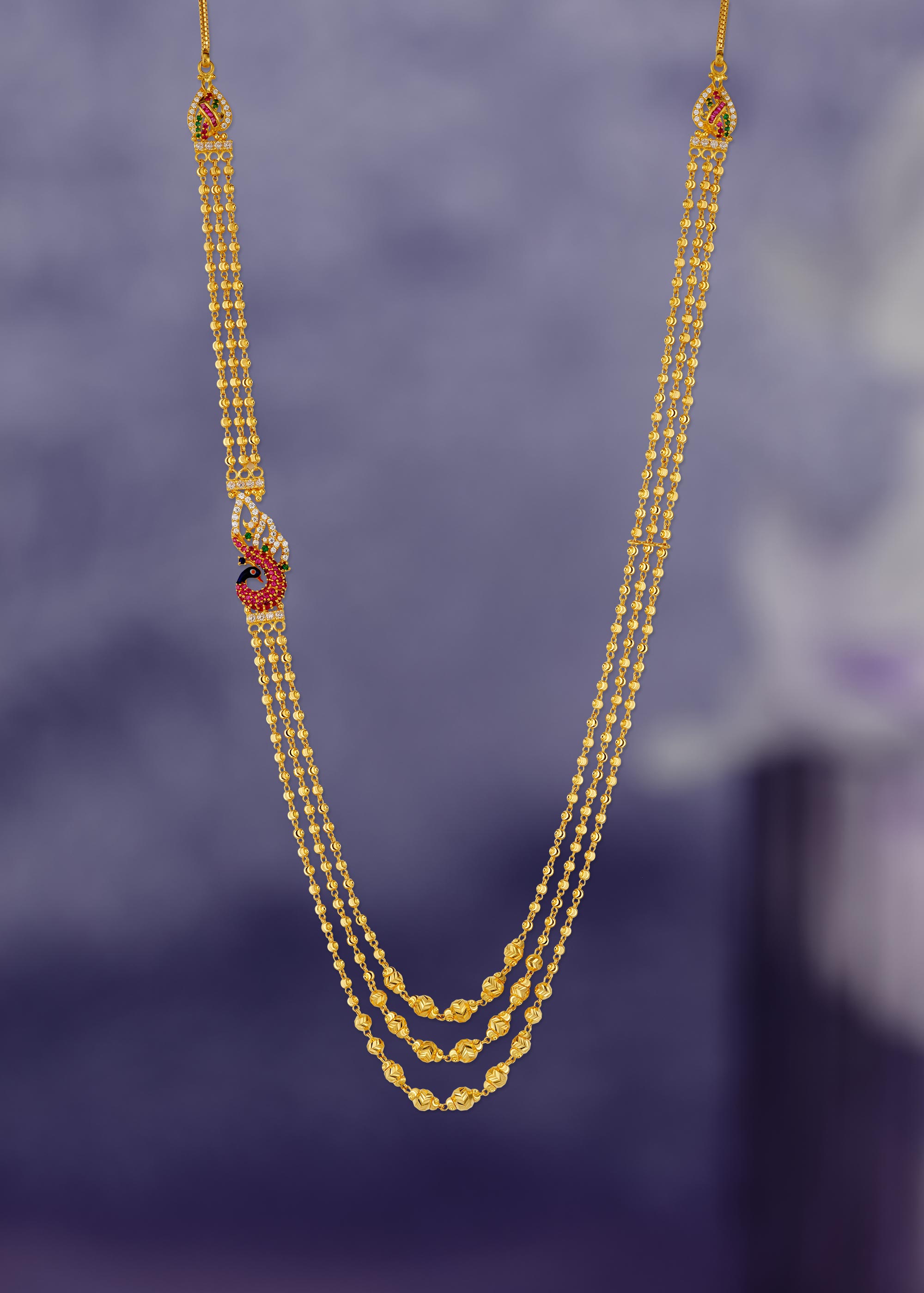 Rajkot Ball Cascade Necklace