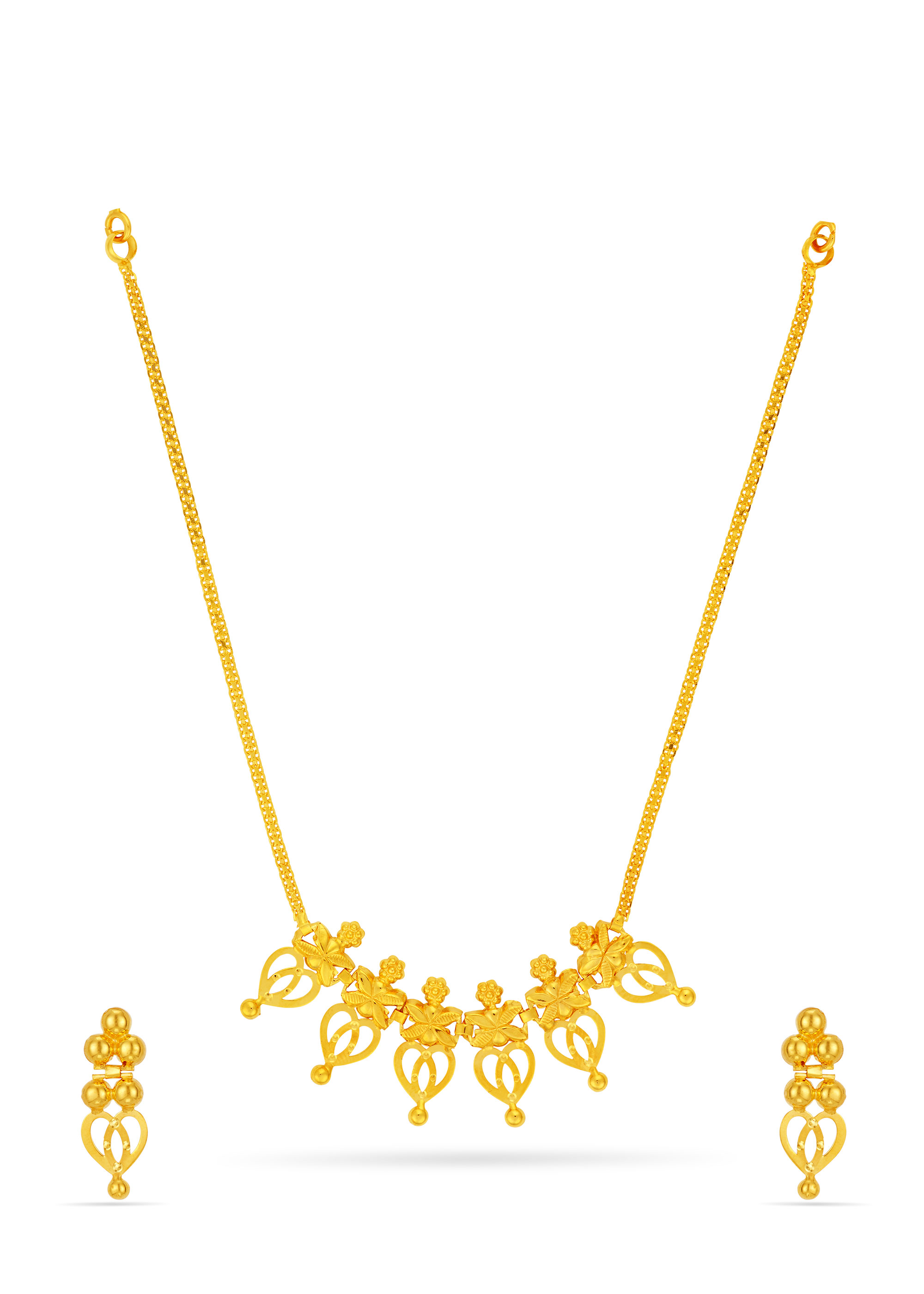 Elegant Links Pattern Chain Set