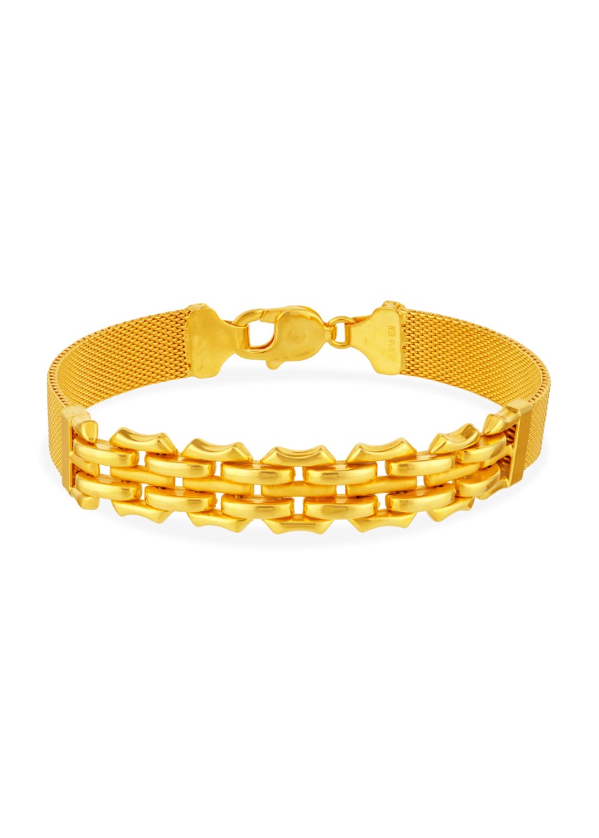 Bold Layered Solid Chain Bracelet