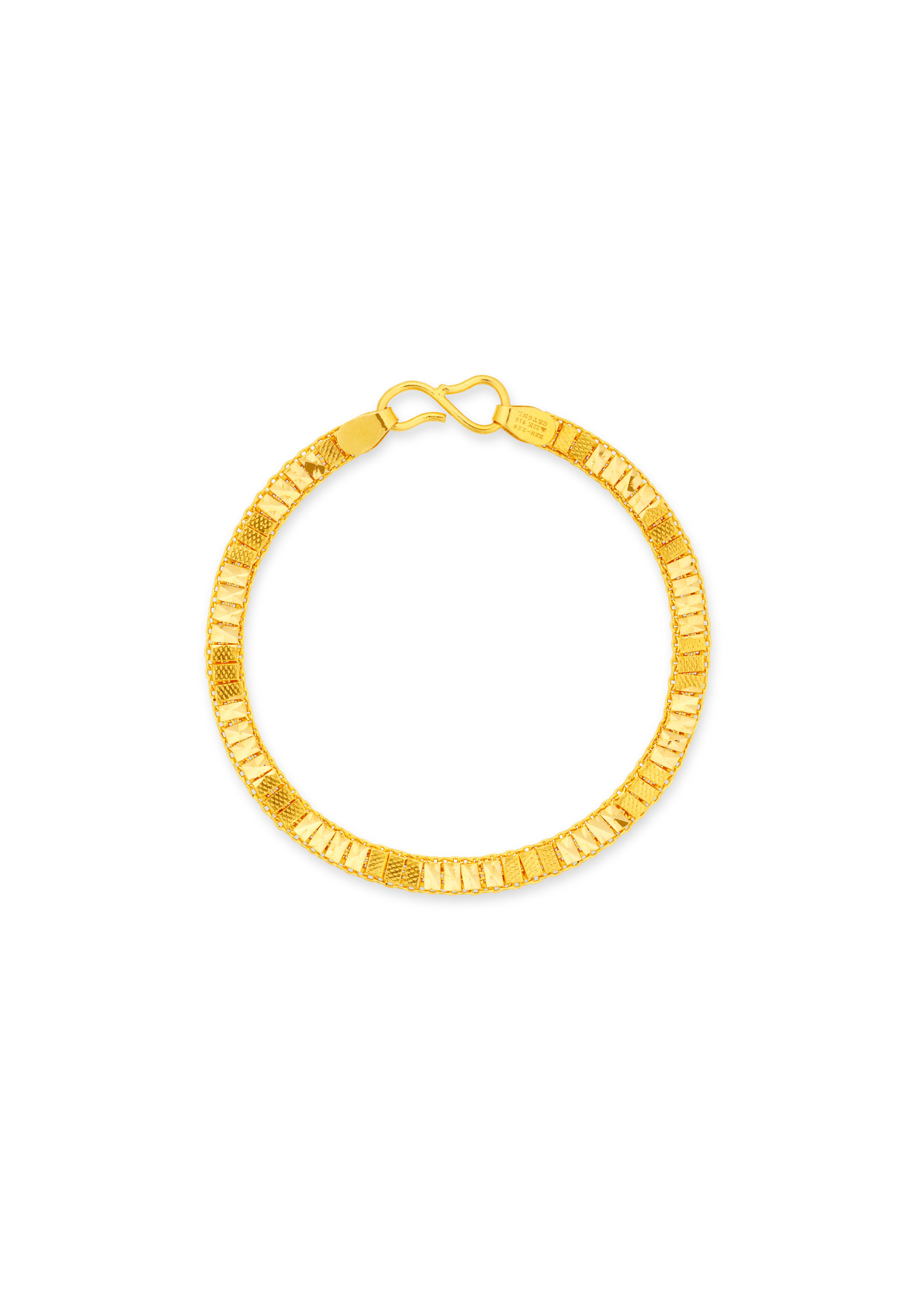 Sparkling Kamal Shaped Bracelet for Baby
