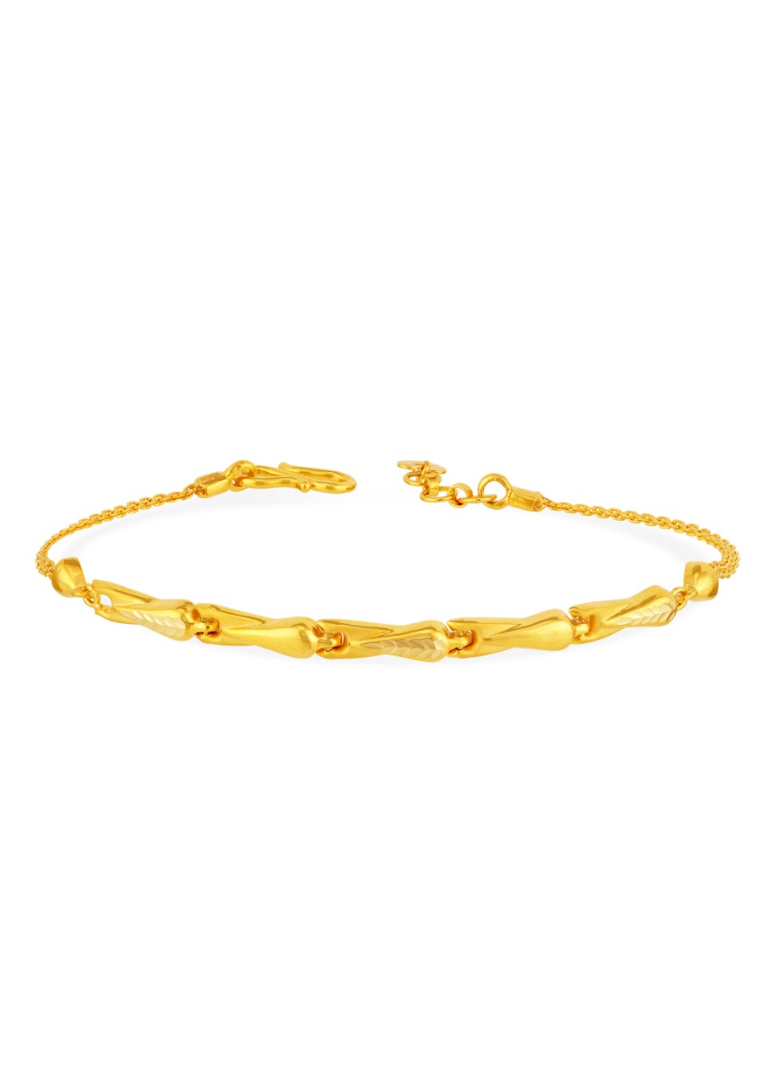 Nature's Touch Leaf-Stamped Bracelet