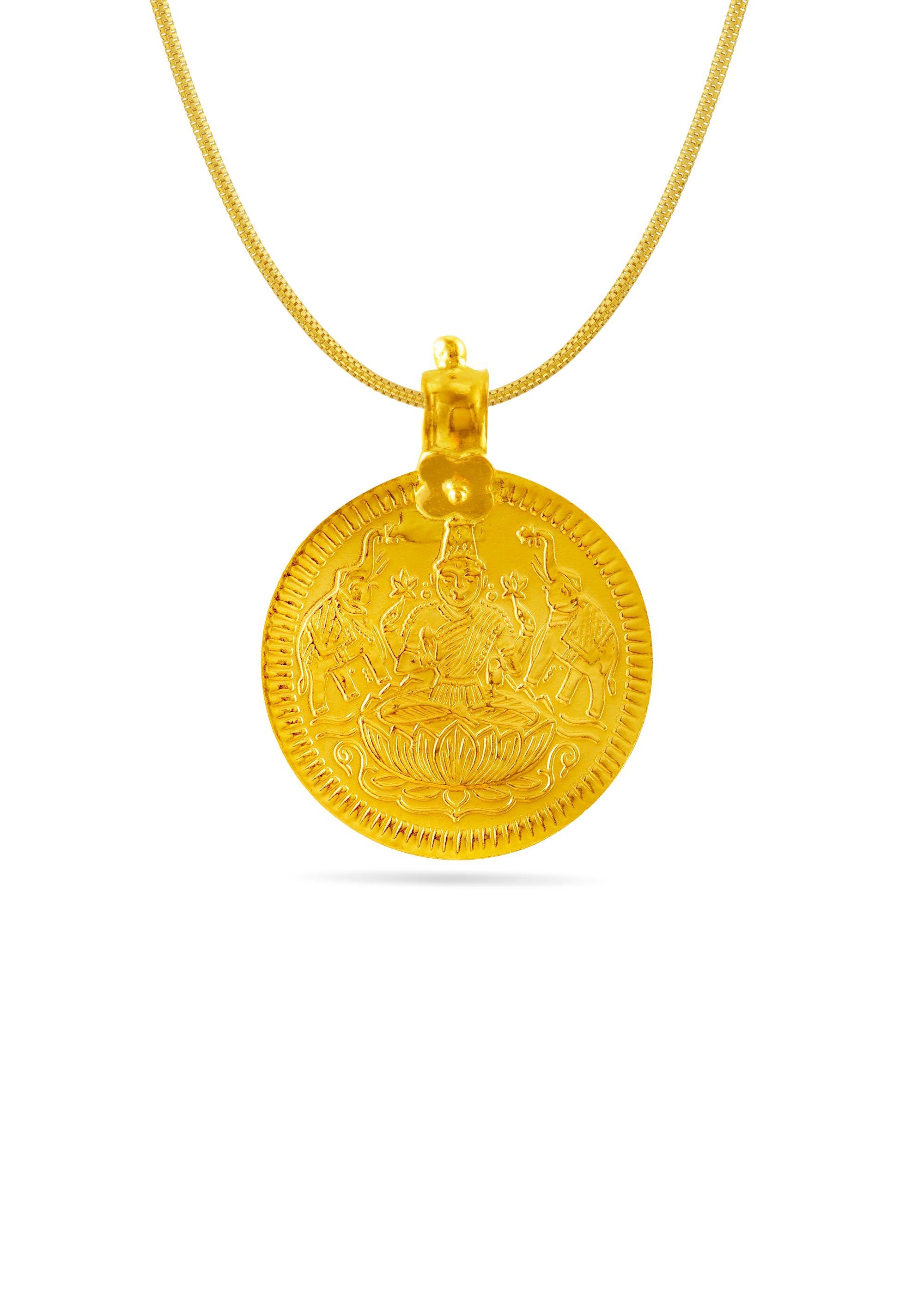 Lakshmi's Blessing Marriage Coin Pendant