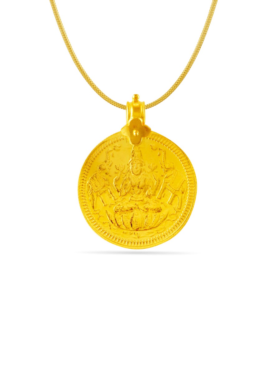 Lakshmi Marriage Coin Pendant
