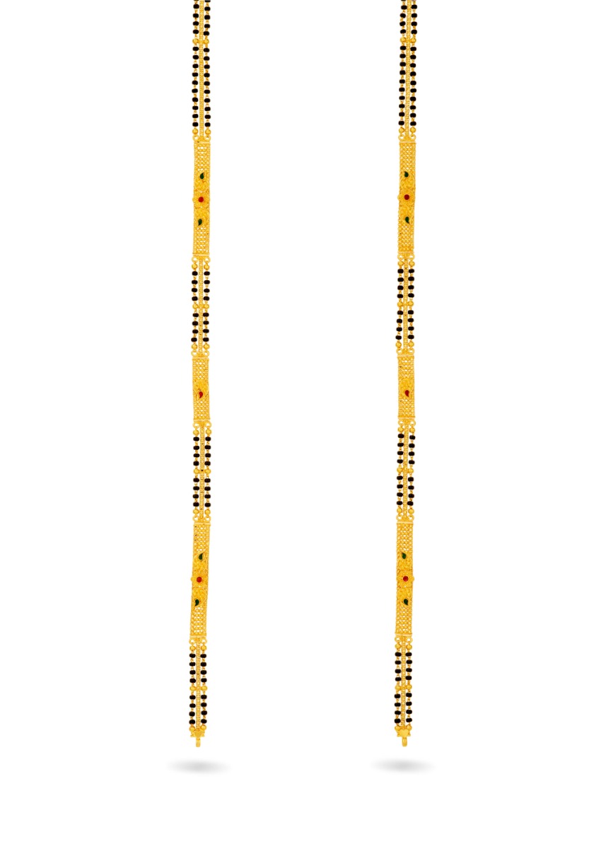 Classic Black Bead Mangalsutra