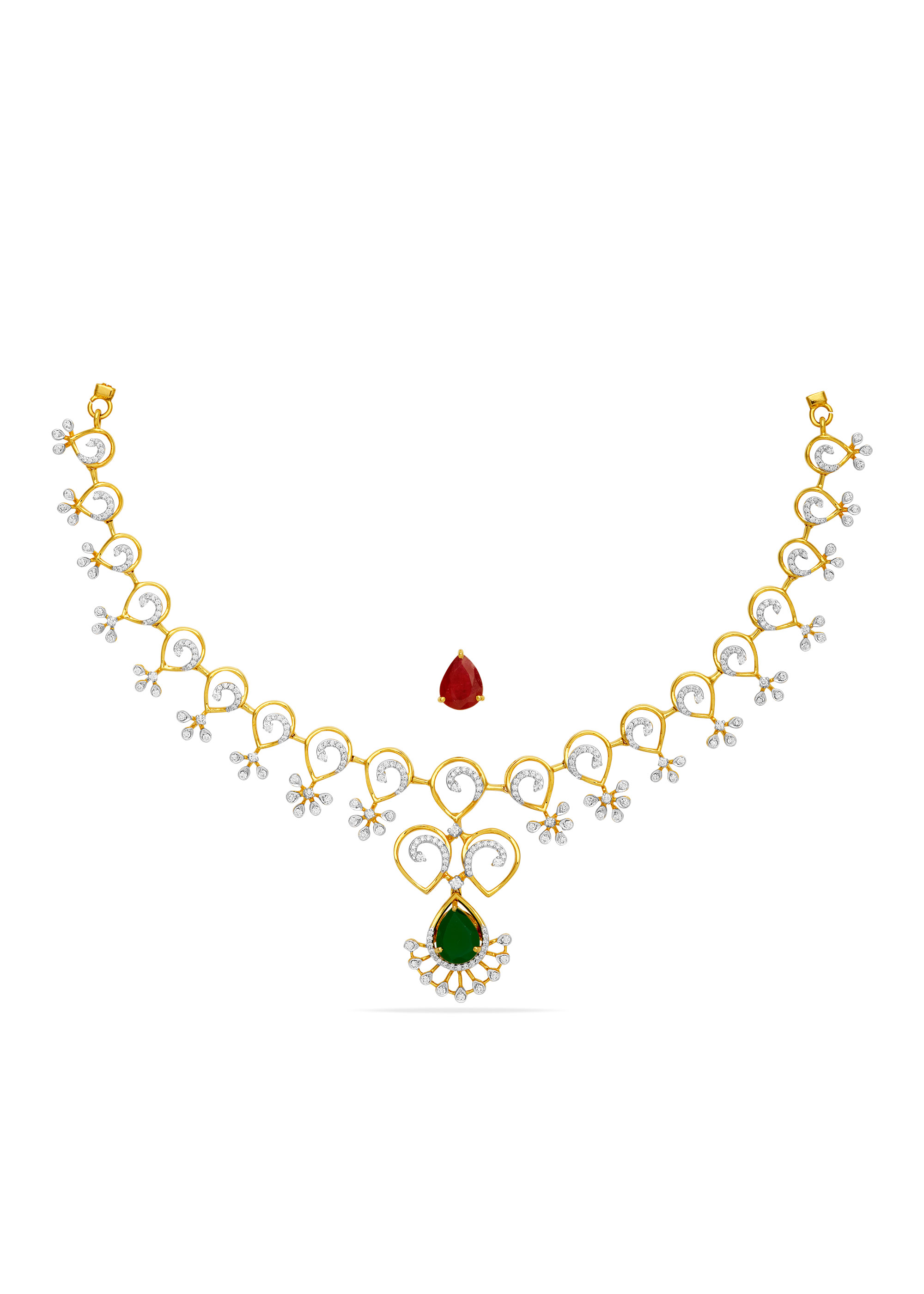 Natural Blossom Floral-Inspired Necklace