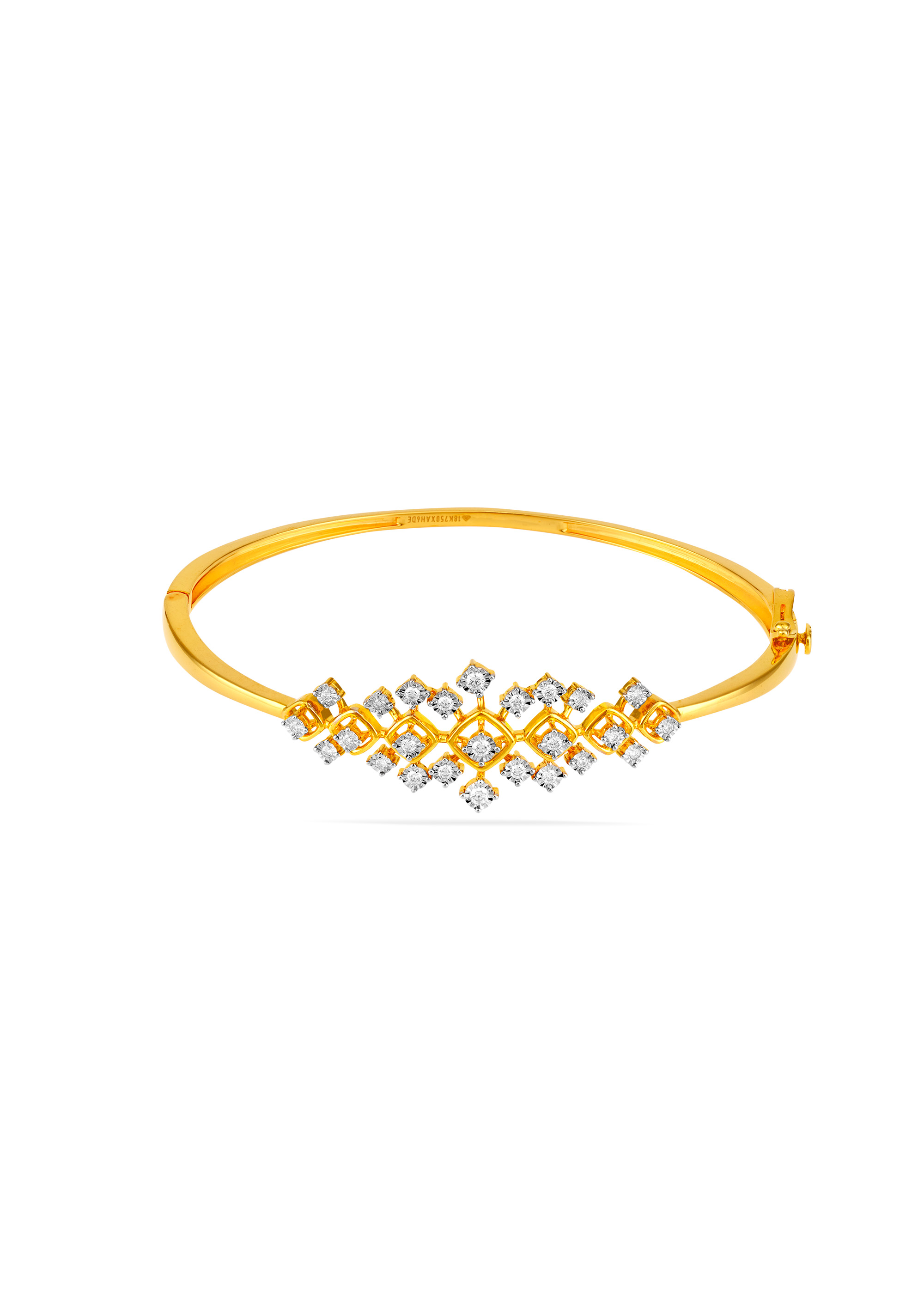 Cluster of Sparkle Diamond Bracelet
