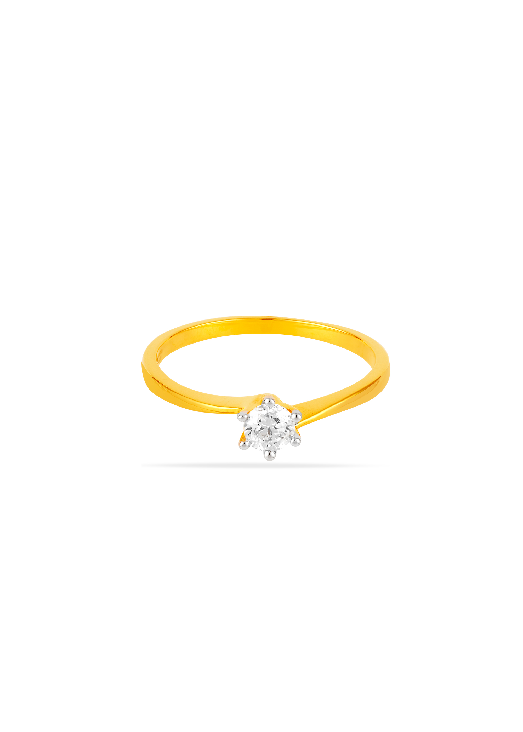 Ethereal Solitaire Ring