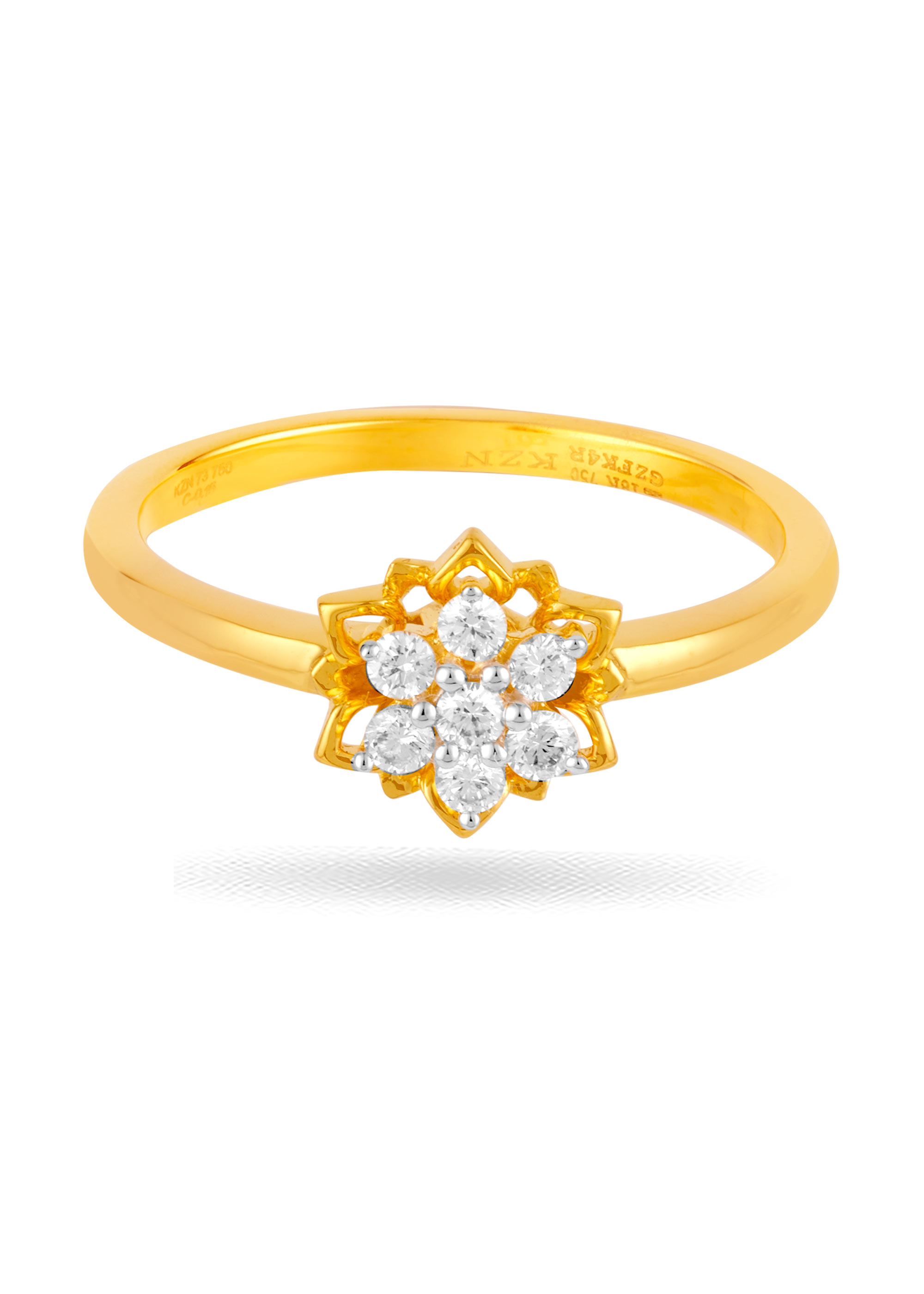 Whispering Bloom Diamond Ring