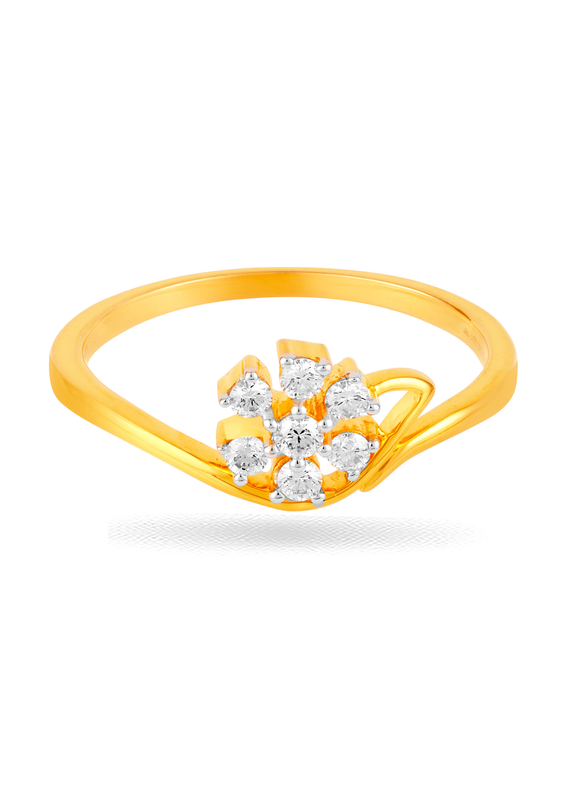 Radiant Petal Diamond Ring