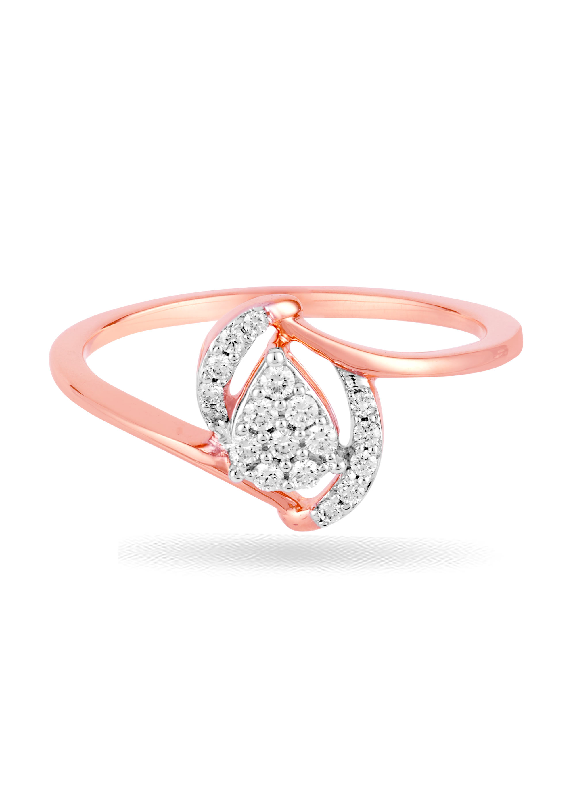 Pink Ribbon Diamond Ring