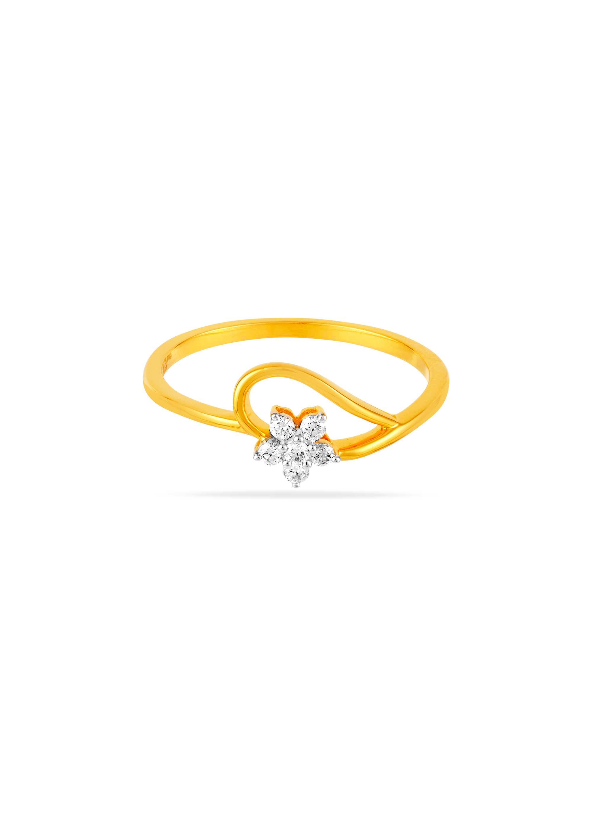 Petal Embrace Diamond Ring
