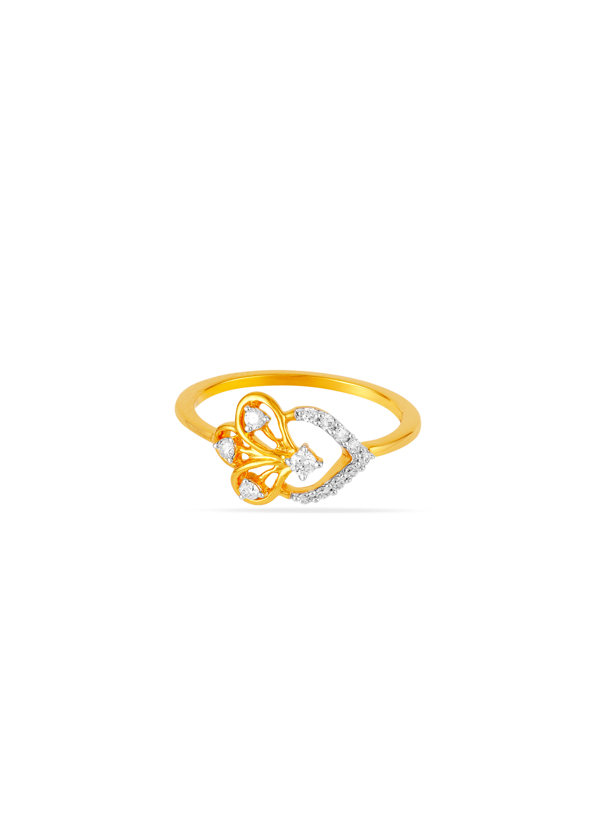 Petal Cascade Ring