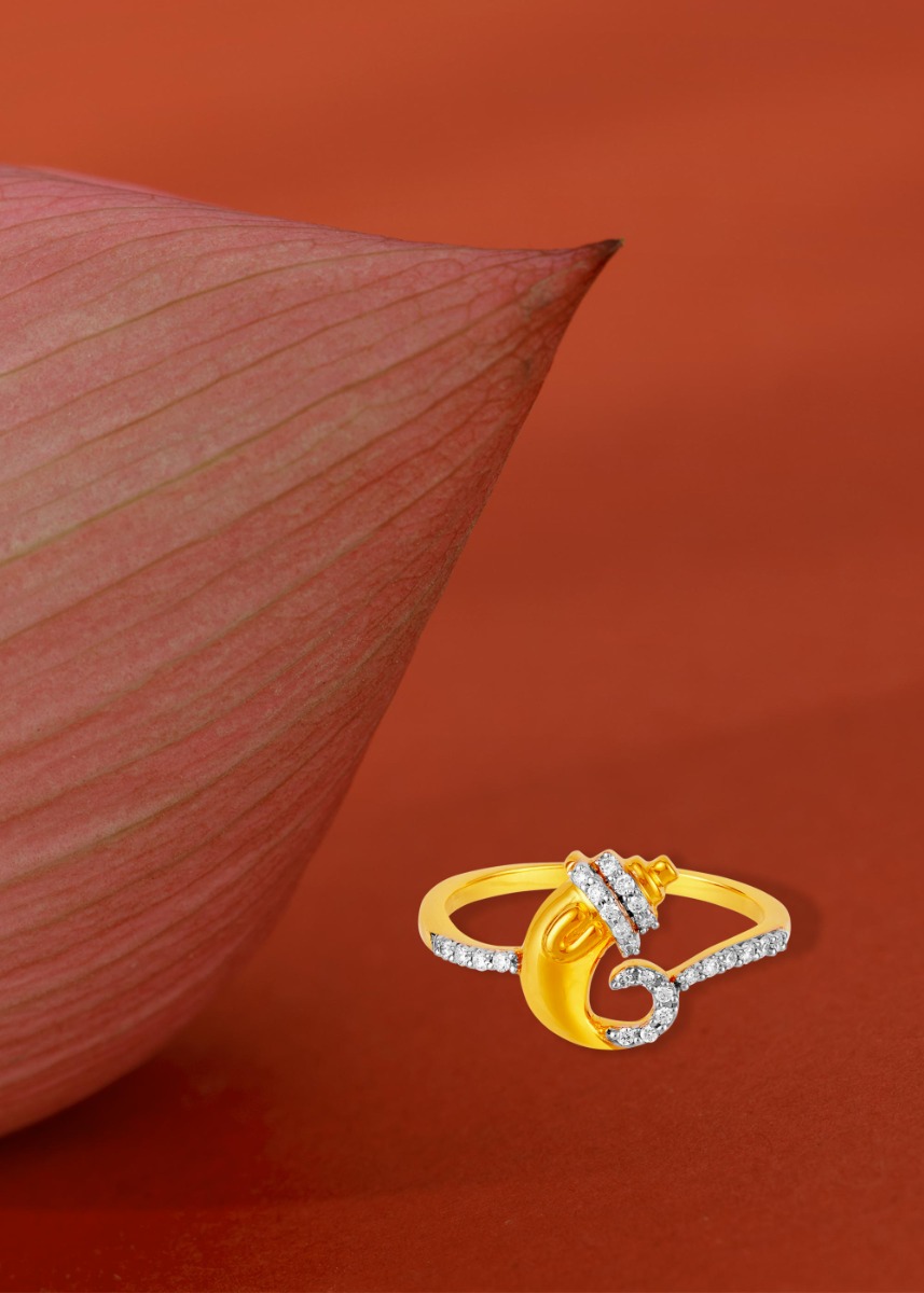 Ganapati Motif Ring