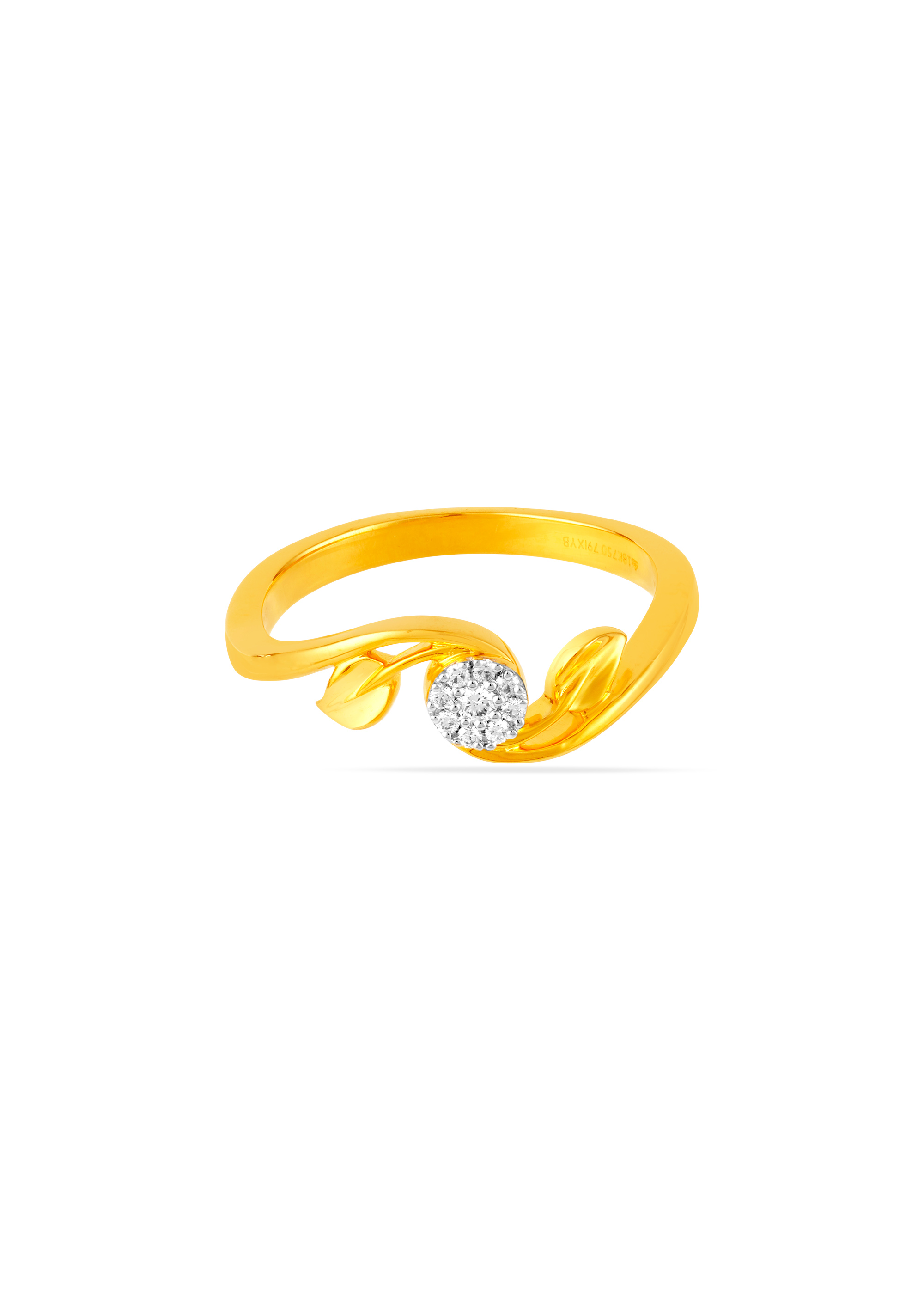 Nature's Flow Diamond Ring