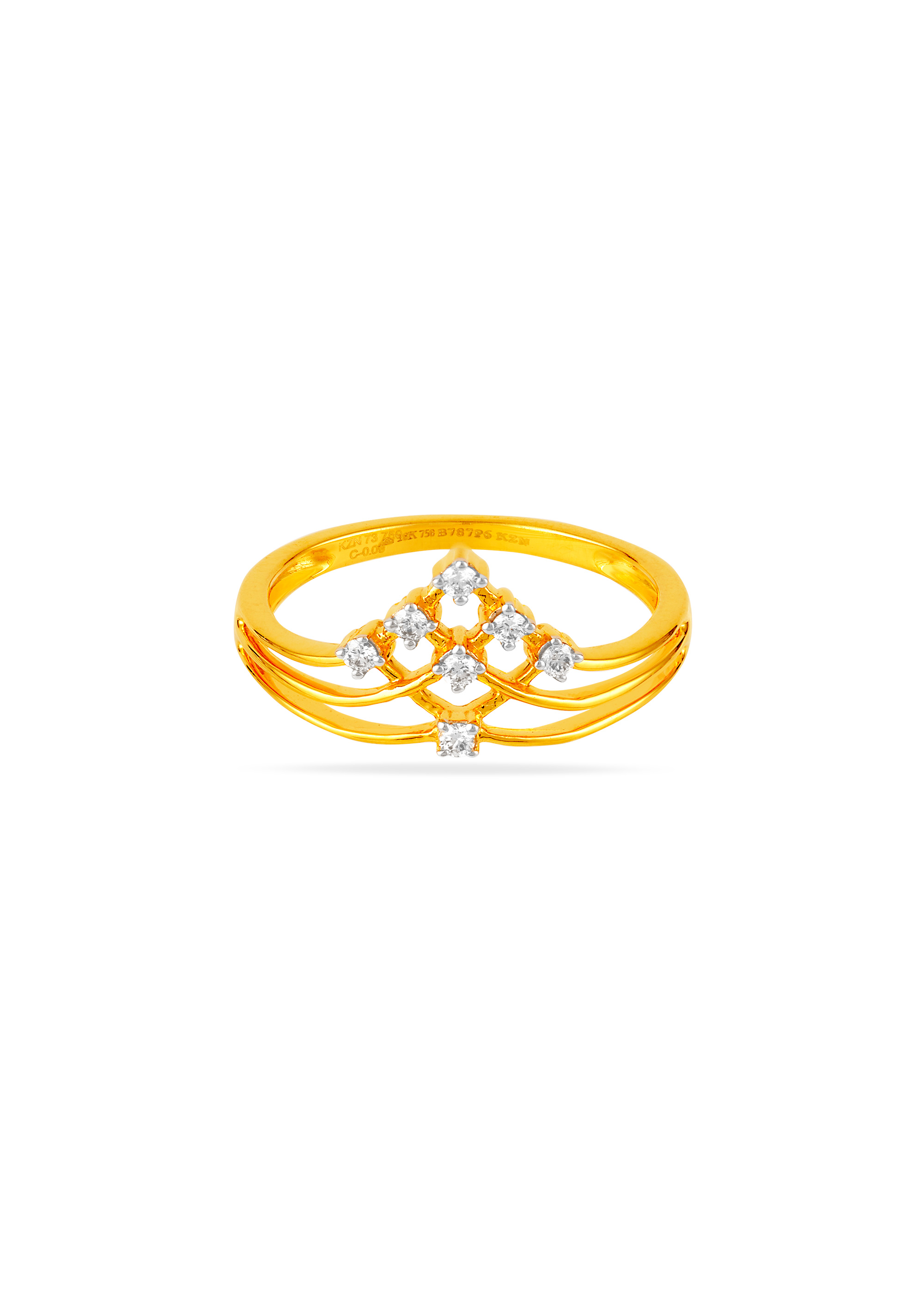 Regal Crown Diamond Ring