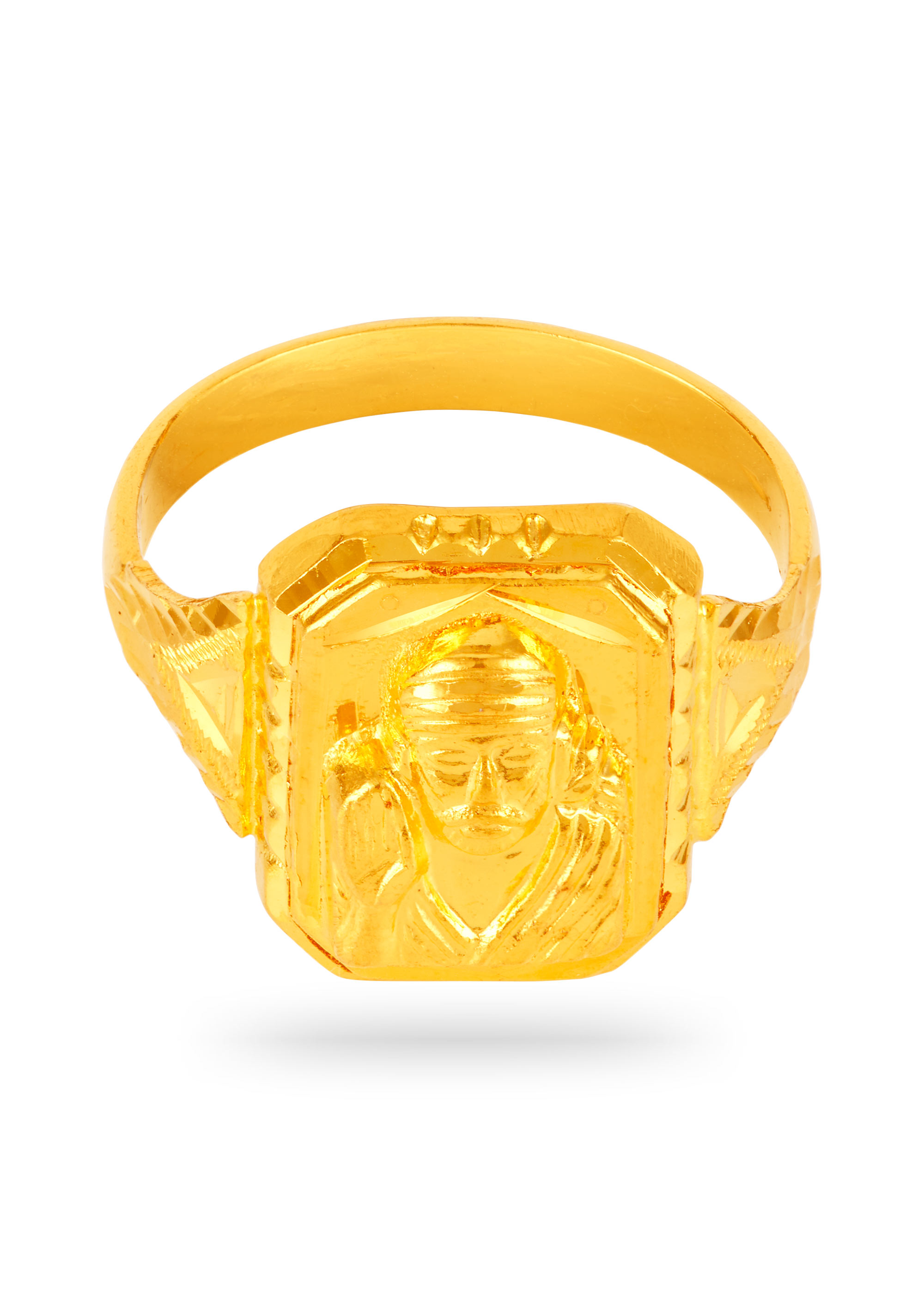 Ganesh Aura Men's Embossed Ring