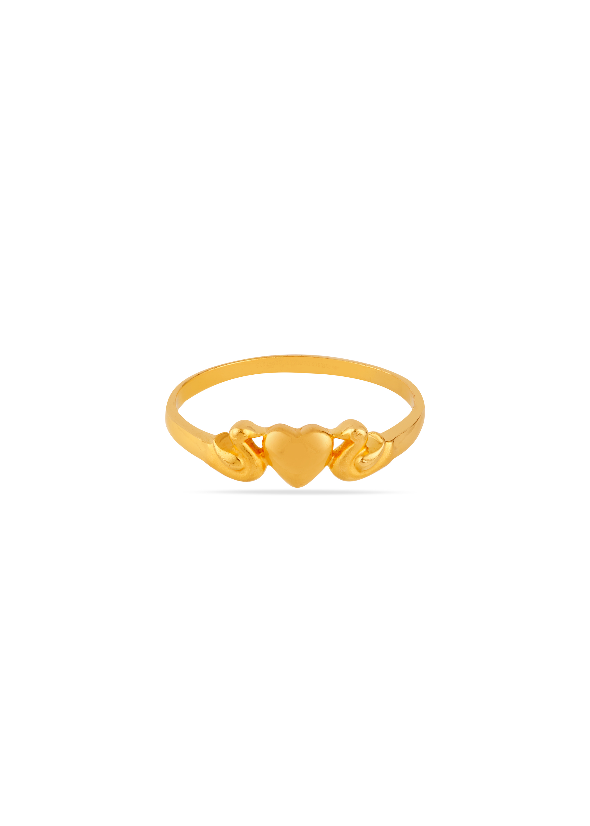 Matte Heart Muse Ring