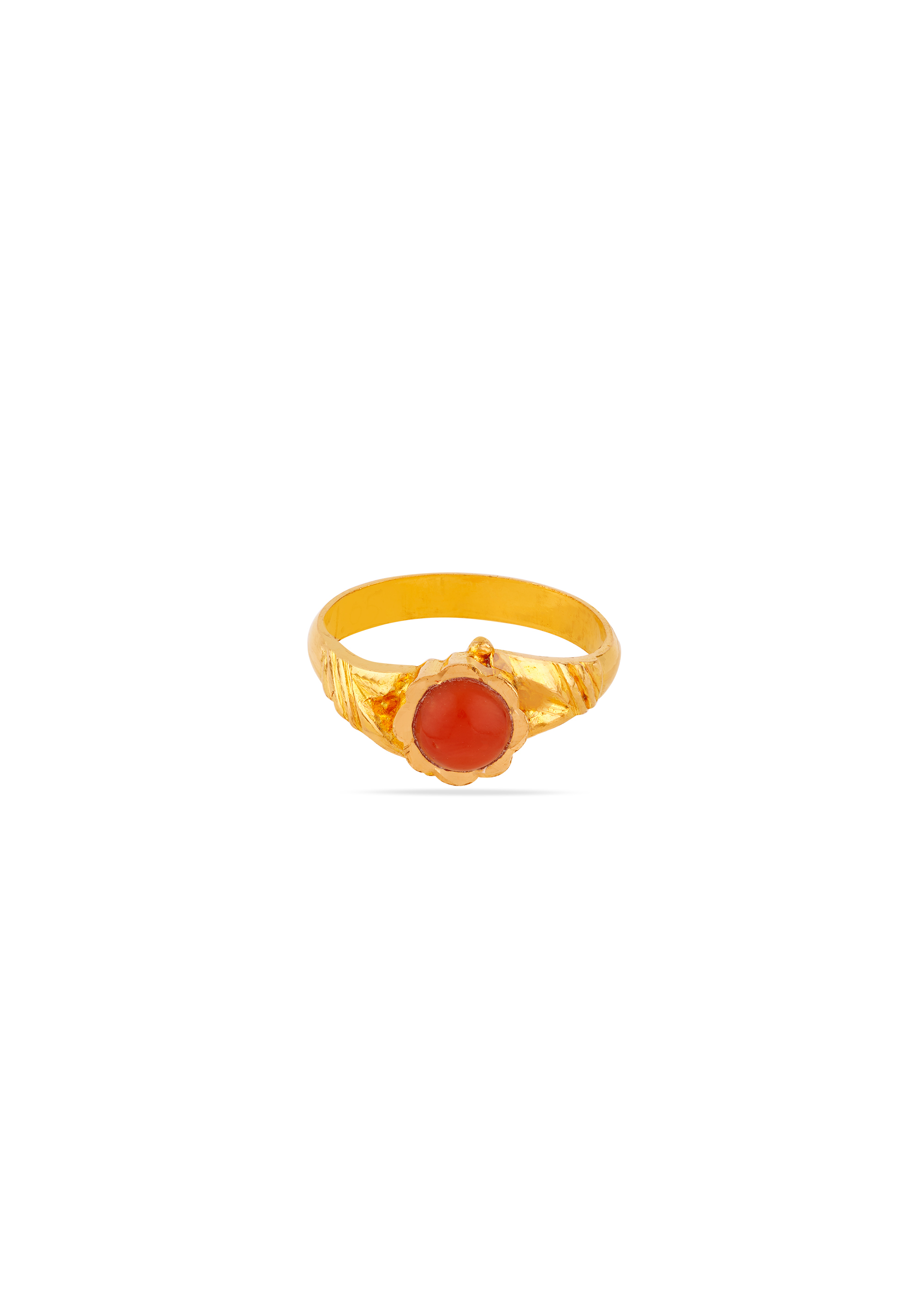 Tiny Traditions Green Nellore Ring for Women