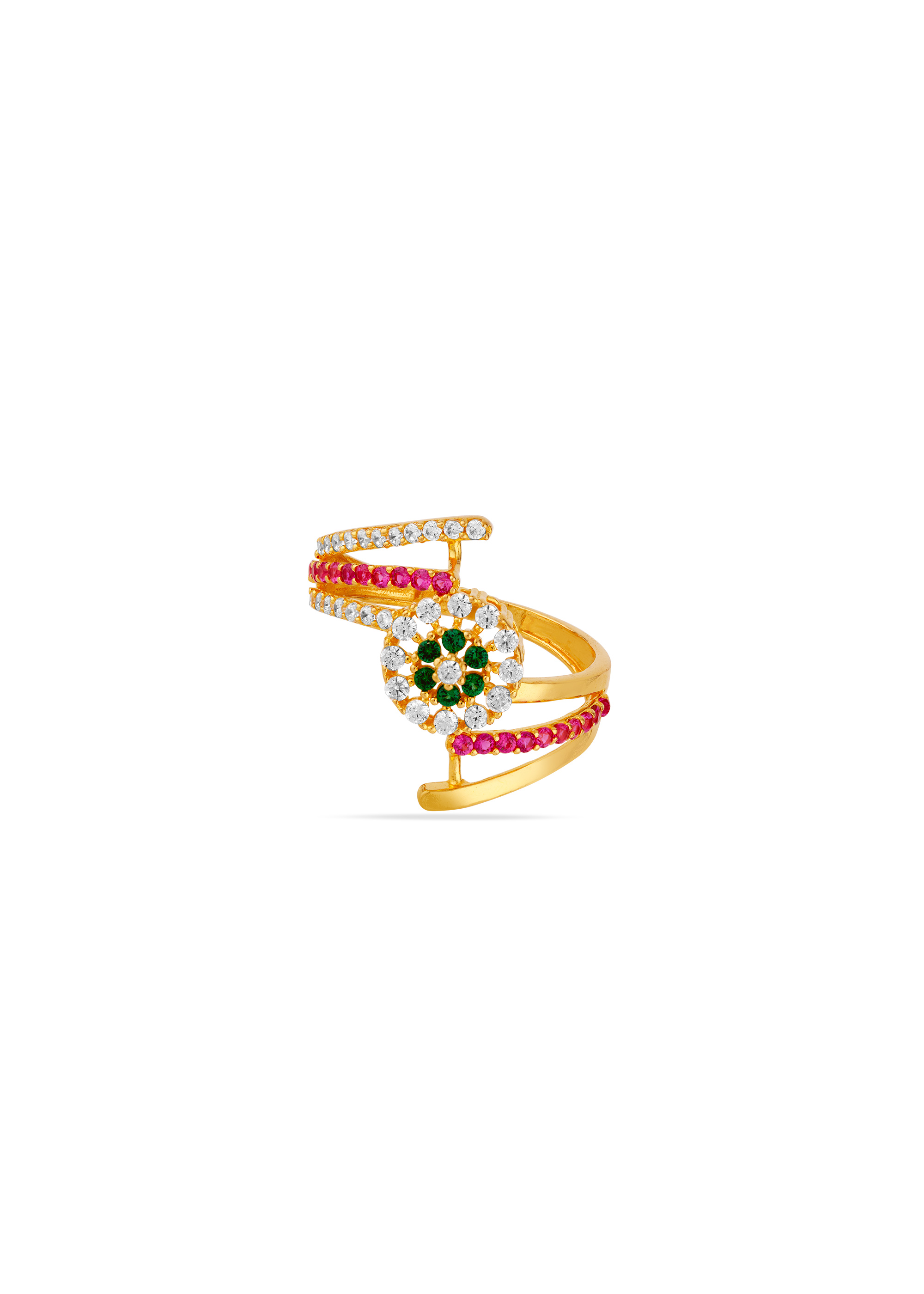 Starlit Radiance Multistone Statement Ring