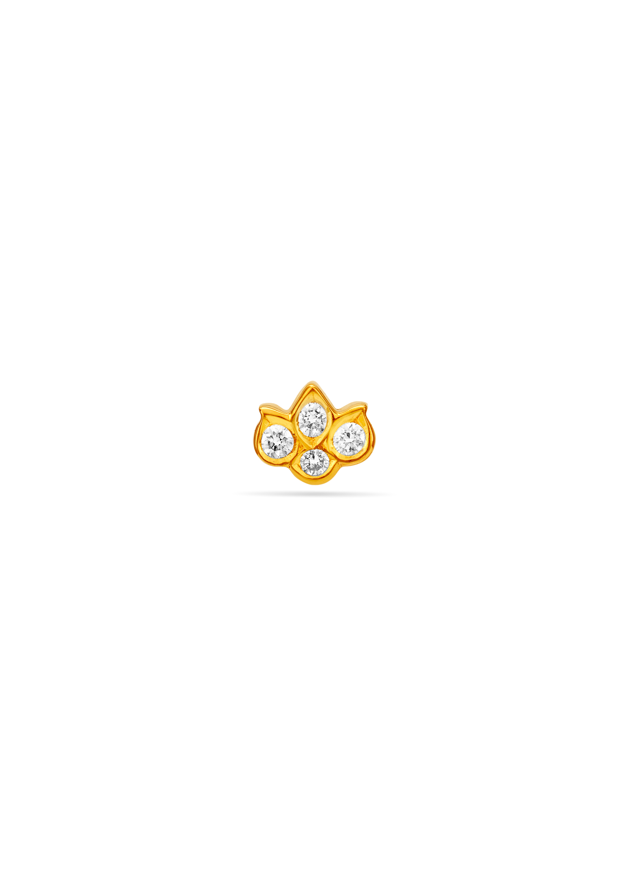 Eternal Floral Elegance Nose Pin	
