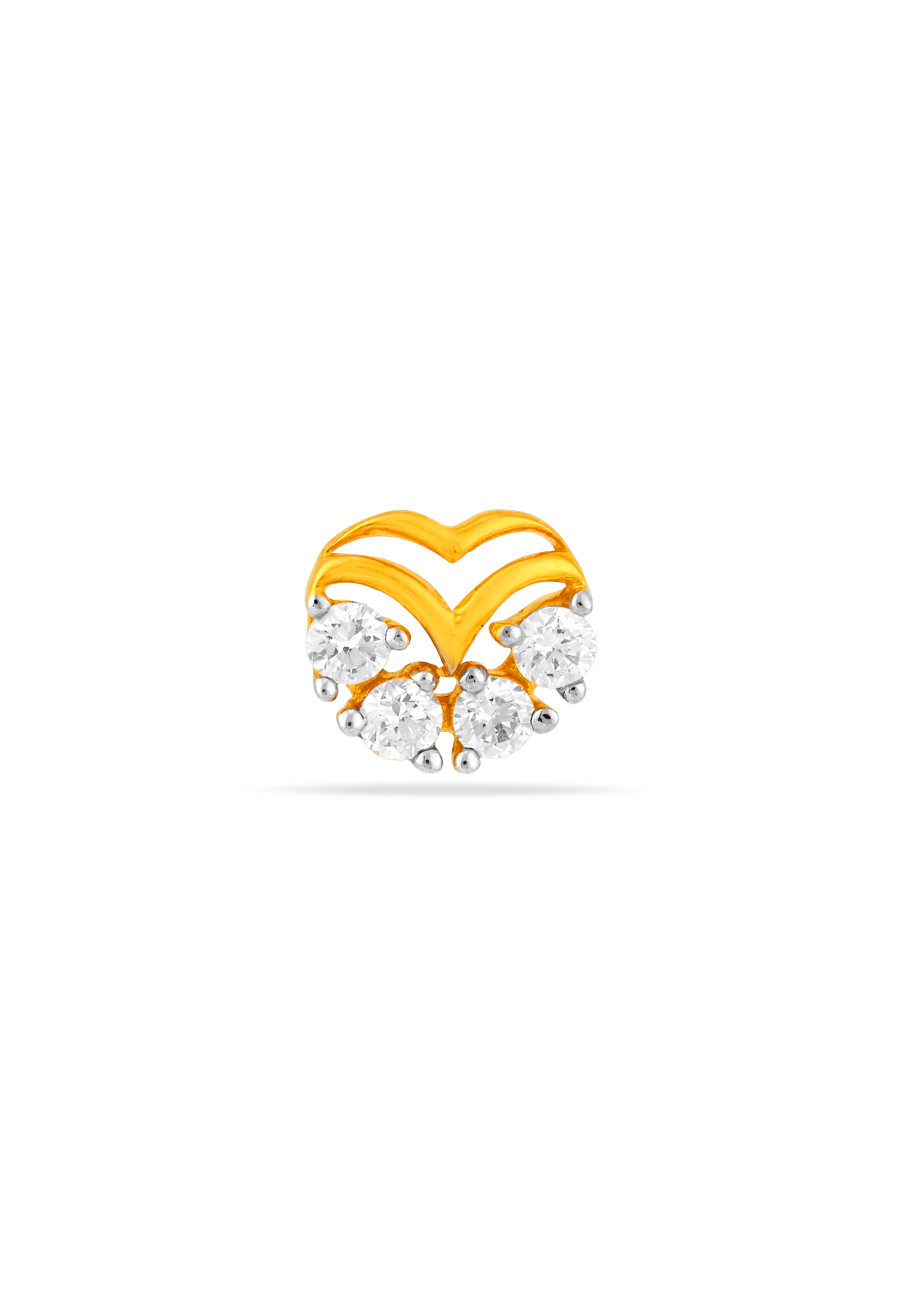 Timeless Shine Solitaire Nose Pin 