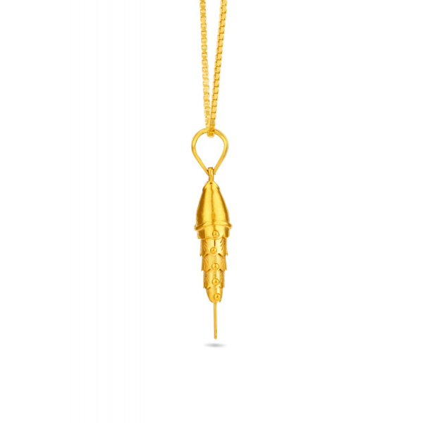 Ocean's Embrace Fish Pendant