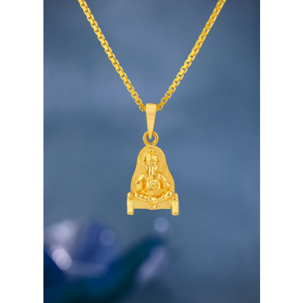 Traditional Ganesh Framed Pendant