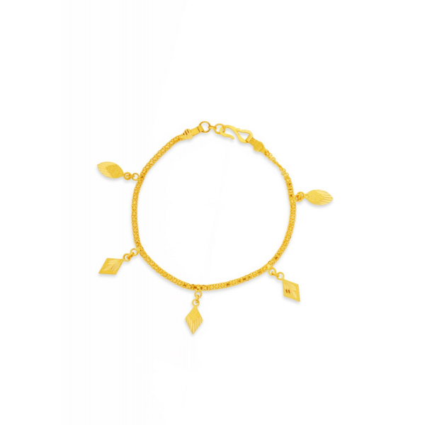 Playful Multi-Charm Lightweight Bracelet