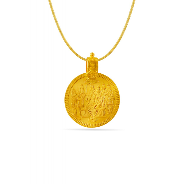 Eternal Blessings Laxmi & Ramar Pattabishek Hook Coin 