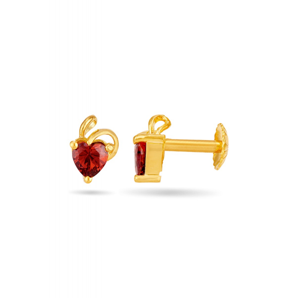 Red Heart Necklace Set