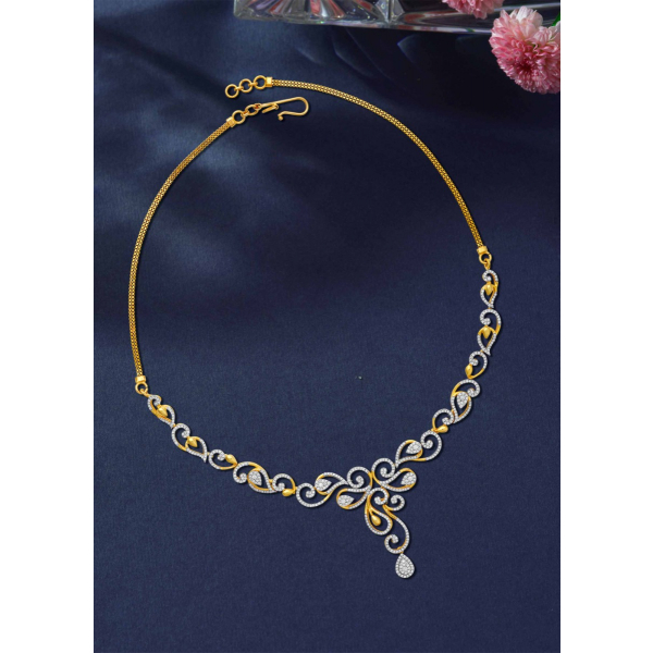 Fallen Leaves Autumn-Inspired Necklace Design