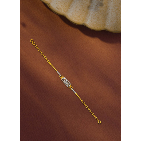 River Flow Diamond Bracelet