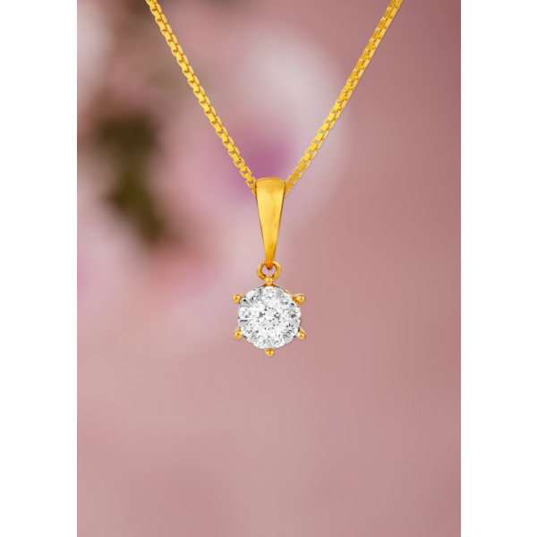 Clustered Brilliance Pendant