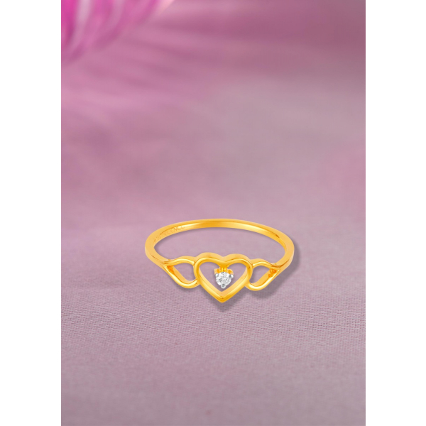Beloved's Spark Diamond Ring
