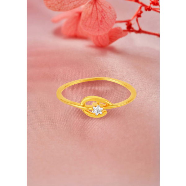 Sunflower Grace Diamond Ring