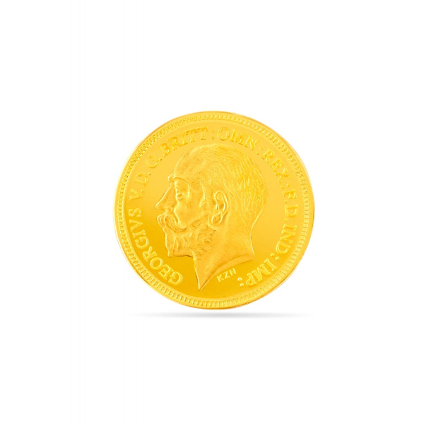 22 Karat 50 Gram Enduring Beauty Stamped Gold Coin