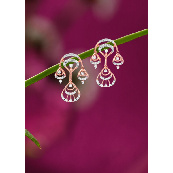 Regal Peacock Earrings