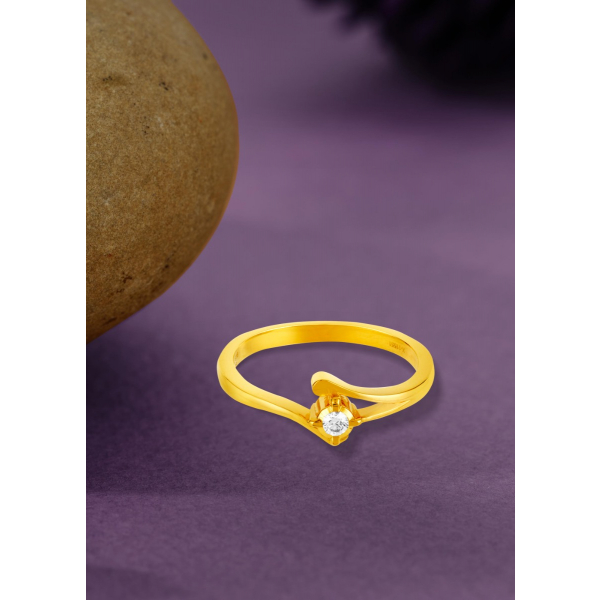 Wings of Light Diamond Ring
