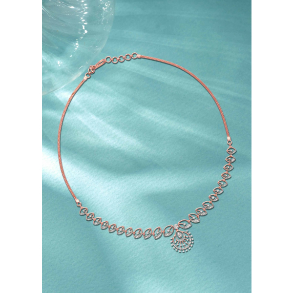 Promise of New Beginnings Flower Bud Necklace