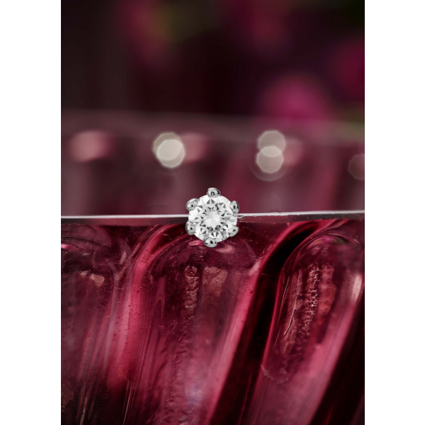 Twinkling Trail Diamond Nose Pin