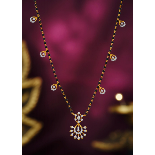 Floral Fractals Mangalsutra