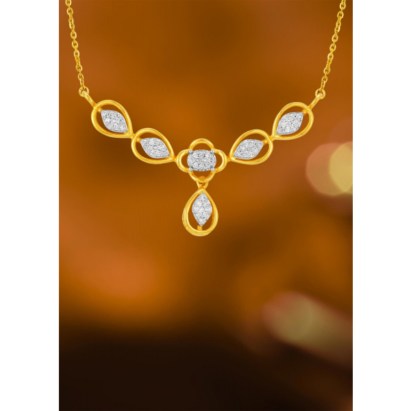 Four-Leaf Clover Mangalsutra