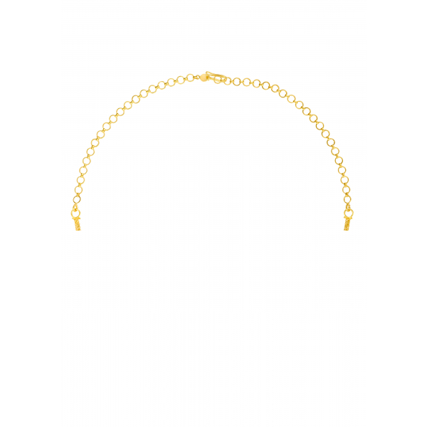 Colorful Stone Chain Necklace Set