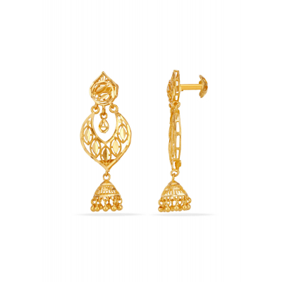 Eternal Grace Turkey Chandballi Earrings
