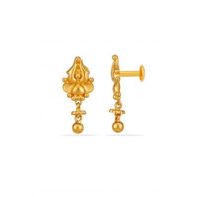 Heartful Shine Baby Hanging Earrings