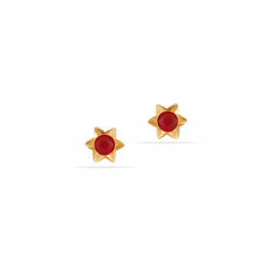 Little Star Red Baby Stud